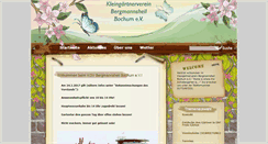 Desktop Screenshot of kgv-bergmannsheil.de